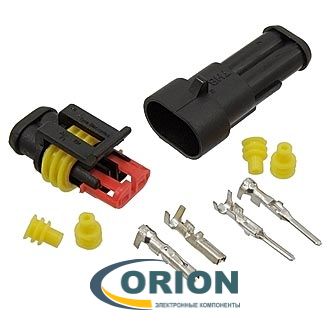 DJ7021-1.5-21/11 влагозащищенный без проводов 2 pin вилка, розетка (РГ2, РГА2)