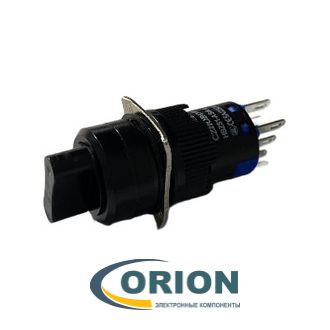 Переключатель галетный LA125A 3 положения 6 контактов DPDT 2NO+2NC 250V 5A
