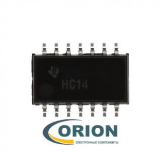 Микросхема 74HC14NSR (SN) SO-14 (7.8x10.20mm) (Mark: HC14) = SN74HC14NSR