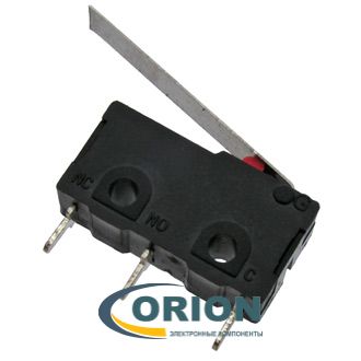 Микропереключатель SM5-03P ON-(ON) 250V 3A рычажного типа