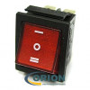 Переключатель, выключатель IRS-203-1C ON-OFF-ON 250V 15A (красный)