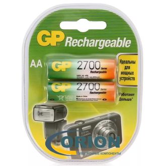 Аккумулятор R6/AA 1.2V 2700mАh NiMh GP [2 штуки]