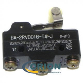 Микропереключатель BA-2RV0016-T4-J ON-(ON) 250V 20A