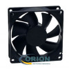 Вентилятор  92х92х25mm DC 12V 0.20А (скольжения) FANOVER FD9225S12H с гибким отводом 300мм 2 pin