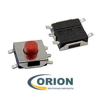 Кнопка KAN0648-0371 SMD (6x6.3x3.7)