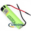 Аккумулятор 3400mAh 3.7V NCR18650B Panasonic с проводом