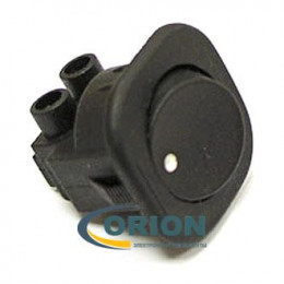Переключатель, выключатель RS-101-7C ON-OFF 250V 6A (черный/черный)