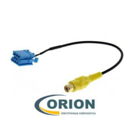 автомобильный mini ISO 8pin (синий) Datsun/LADA Kalina 2/Priora/Granta (вход для камеры заднего вида