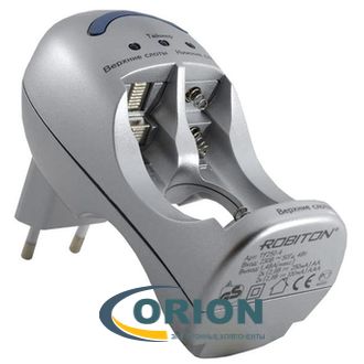Зарядное устройство Robiton TF250-4 с таймером (2-4 Ni-Cd/Ni-MH AA/R6 AAA/R3) до 2600mAh