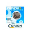 Батарейка 389 (SR1130W) 1.55V Renata 3.5х11.6мм