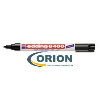 Маркер Edding E-8400 (1,0мм) черный для CD и DVD