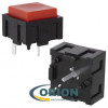 Кнопка PB13-A-RN-S 12.4x12.4x10мм без фиксации