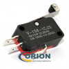 Микропереключатель 1185RE8 V-156-1C25 ON-(ON) 250V 16A рычажного типа с роликом (контакты 4.8мм)