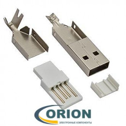 USBA-SP Штекер на кабель 4pin