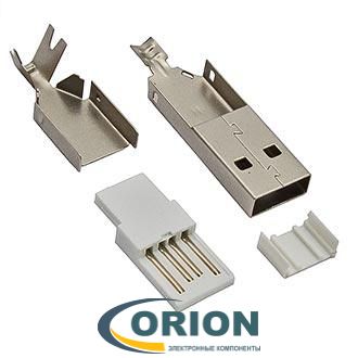 USBA-SP Штекер на кабель 4pin