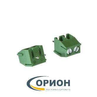 Клеммник винтовой 2 контакта DG350-3.5-02P-14-00Z(H) 3.5mm лифт ( XY302V-02P)
