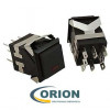 Кнопка KD2-22BBR (PSW-22 БФЧЧ) = RWD-322 ON-(ON) 250V 3A черная