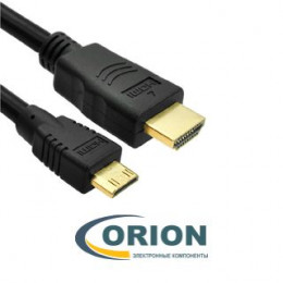 Шнур HDMI штекер - miniHDMI штекер 1.5м (v1.4)