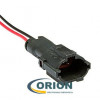 DJ7021-1.8-11 влагозащищенный с проводами 18AWG 150мм 2 pin вилка