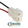 DJ7021-6.3-11 2 pin вилка с проводами 18AWG 300мм