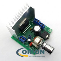 TDA7297 Стерео УНЧ 2x15Вт с регулятором громкости
