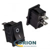 Переключатель, выключатель MRS-101(A)-2 ON-OFF 250V 6.5A 2 pin (черный)
