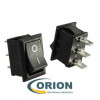 Переключатель, выключатель KCD1-102-C3-B/3P ON-ON 250V 6A (черный)