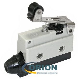 Переключатель, выключатель AZ-7141 ON-(ON) 250V 10A рычажный с роликом (короткий тип)