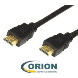 Шнур HDMI штекер - HDMI штекер  5.0м (v1.4+3D) Gold PROconnect