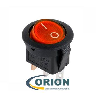 Переключатель, выключатель RWB-214 OFF-ON 250V 6A 3 pin (красный)