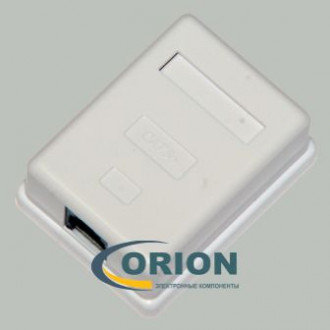 Розетка 1 х 8P8C  RJ-45 cat.5E