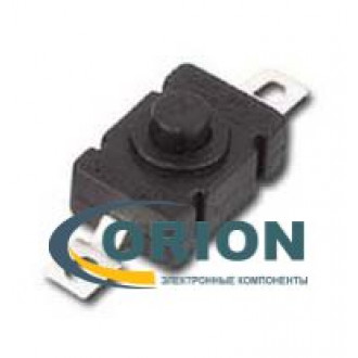 Кнопка KAN-28 2P-ON-OFF 250V 1.5A AC черная