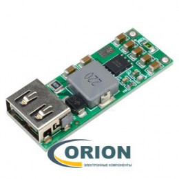 UP9616 Понижающий DC-DC USB конвертер 8-32В в 3.6-12.1В 3.3А