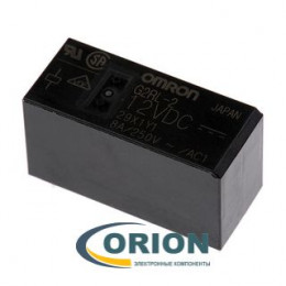 Реле G2RL-2 12VDC 8A 2C OMRON