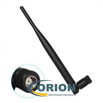 Антенна Wi-Fi 5db D=13mm 195mm разъем SMA RP