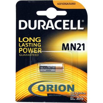 Батарейка 23A 12V Duracell 10х28мм MN21