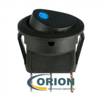 Переключатель, выключатель KCD1-101-C-B/3P = RWB-215 OFF-ON 12V 20A 3 pin (синий)