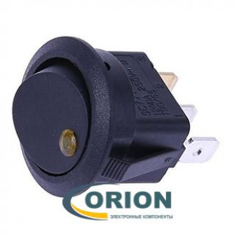 Переключатель, выключатель KCD1-101-C-B/3P = RWB-215 OFF-ON 12V 20A 3 pin (желтый)