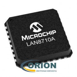 Микросхема LAN8710A-EZK QFN-32 (Punch) (Mark: 8710A)