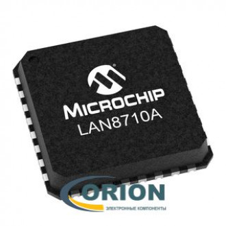 Микросхема LAN8710A-EZK QFN-32 (Punch) (Mark: 8710A)