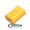 Конденсатор D case (7343) 100uf 20V (Mark: 107D)