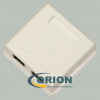 Розетка 2 х 8P8C  RJ-45 cat.5E
