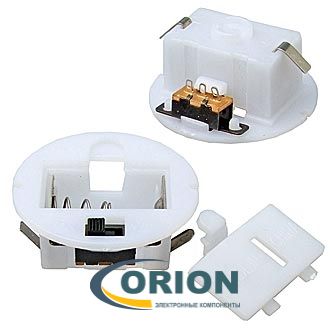 Батарейный отсек AG10*4 / AG13*3 с выключателем D=34mm