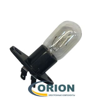 Лампа 220V 20W T170 контакты под 90°C