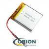 Аккумулятор LP503035 3.7V 500mAh схема защиты гибкие выводы 2 pin
