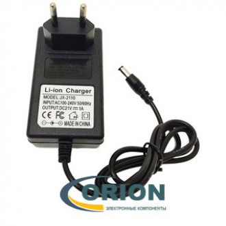 Блок питания 21V/1А (5.5х2.1) JX-2110