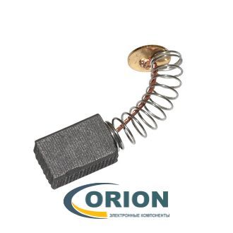 Щетки графитовые 5x8x12 d=7.5 для Интерскол ДУ 550/650/750/780 Wt старого образца TITAN (комплект 2ш