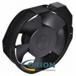 Вентилятор 172x150x38mm AC 220V 0.17A (качения) FANOVER FA17238B22HL с гибким отводом 300 мм 2 pin