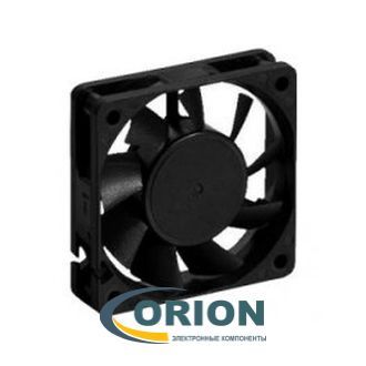 Вентилятор  60х60х20mm DC 12V 0.13А (скольжения) FANOVER FD6020S12M с гибким отводом 300мм 2pin