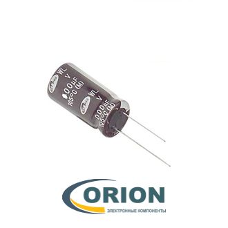 Конденсатор    220uf  63V SAMWHA (+105С) WL 10x20 low ESR (низкоимпедансные)